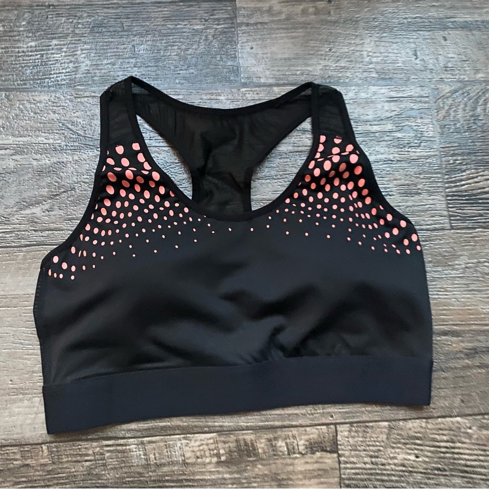 Brand New Black High Performance Sports Bra